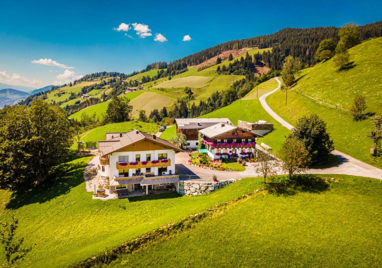 Lindbichlhof Urlaub Am Bio Bauernhof Lejlighed Sankt Johann im Pongau Eksteriør billede